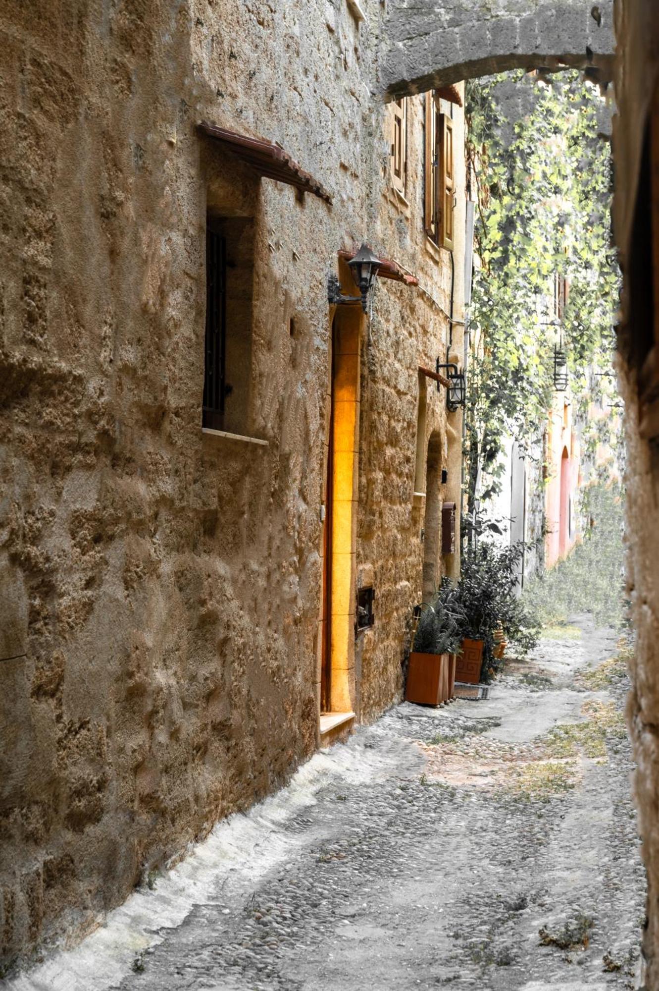 Odysseus Luxury House Rhodes City Exterior foto