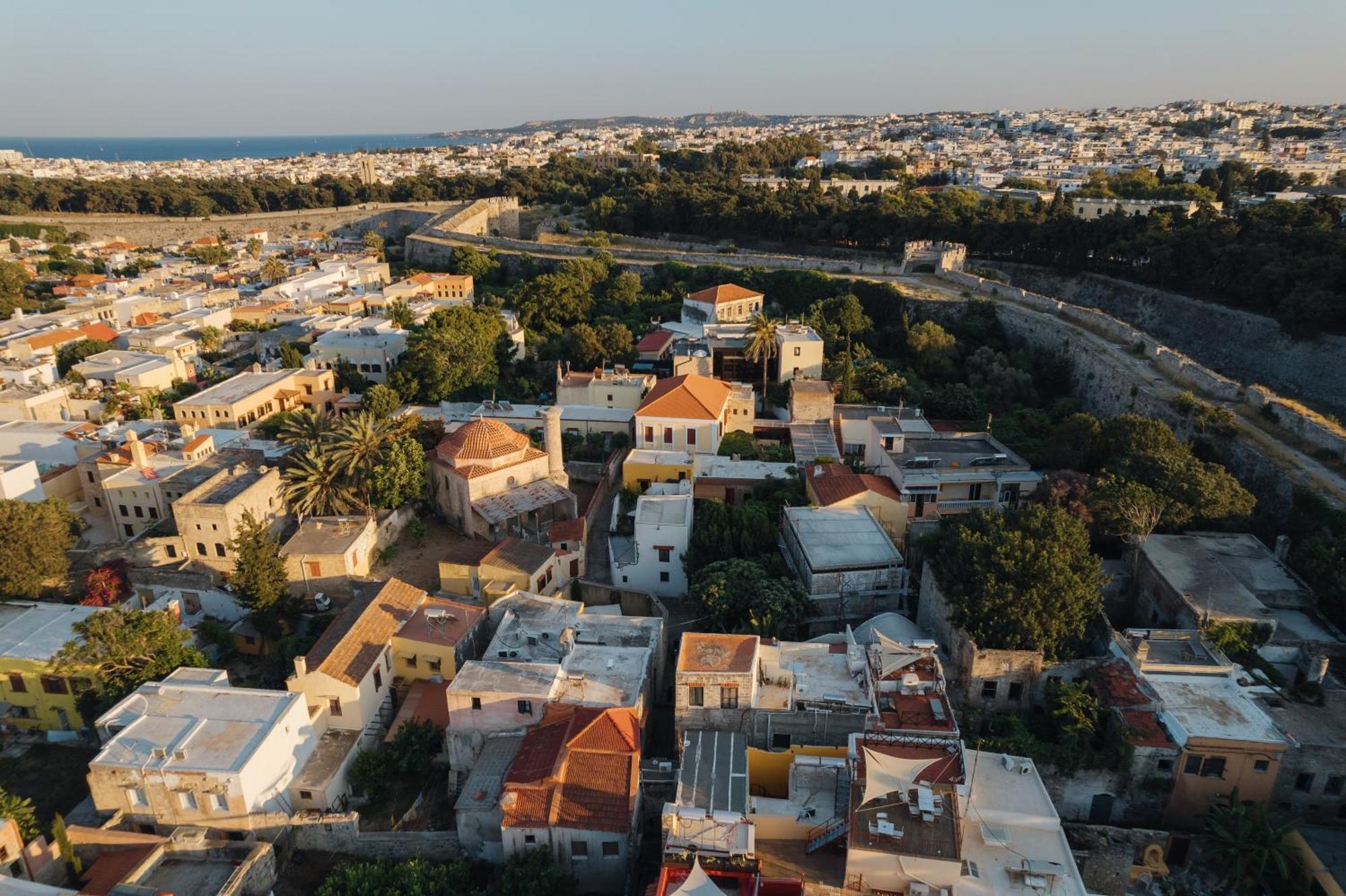 Odysseus Luxury House Rhodes City Exterior foto